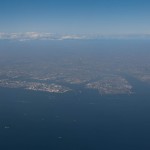 Flygbild över Tokyo